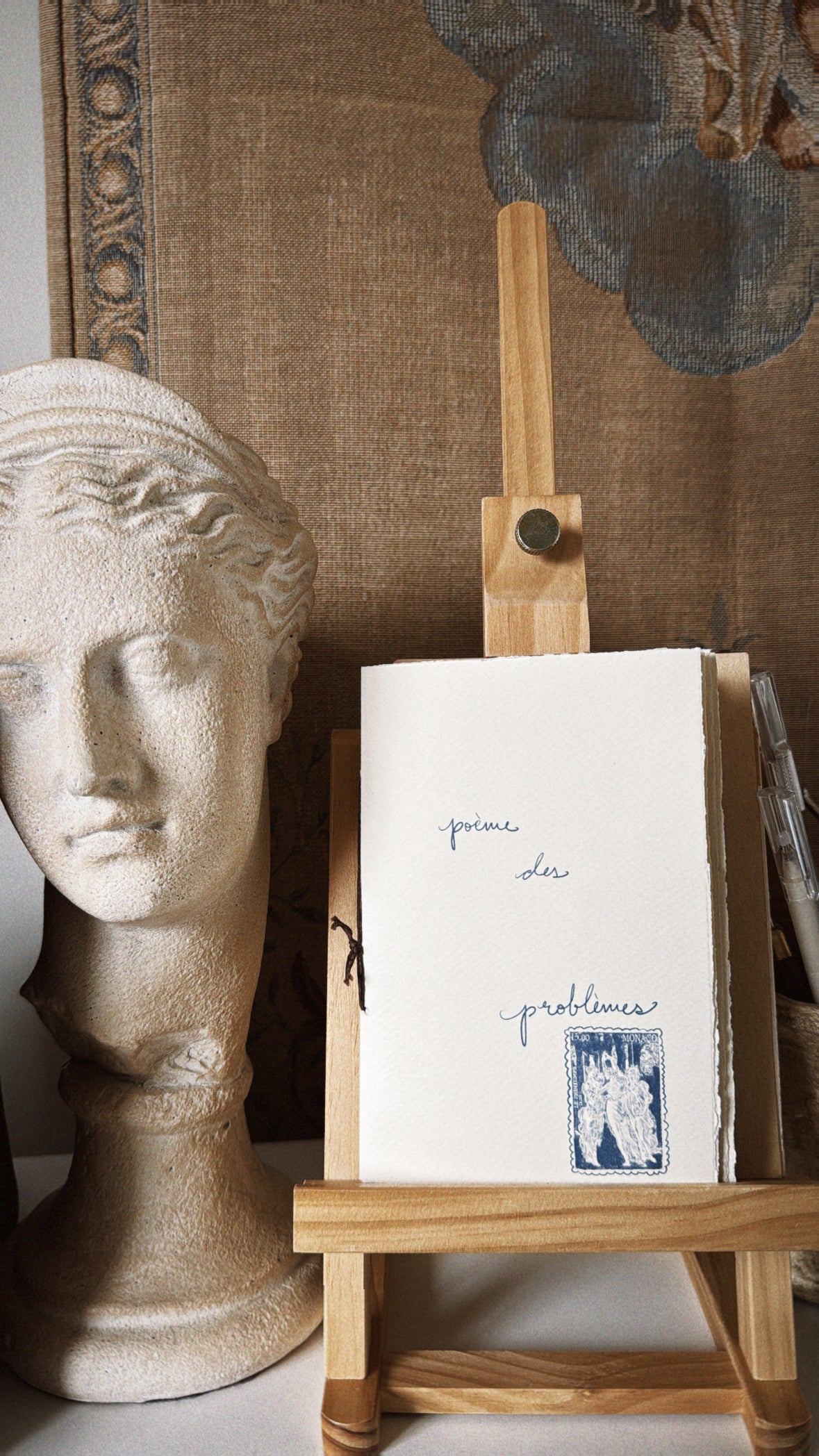 poème de problèmes art book